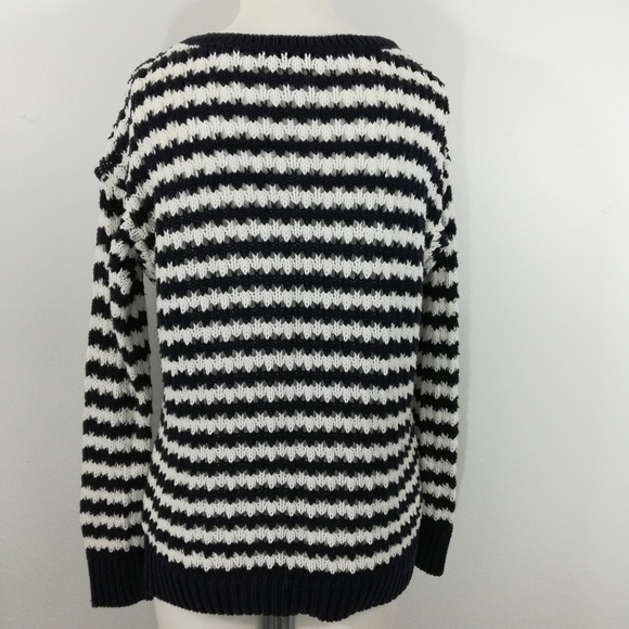 Ann Taylor Loft Factory Striped Sweater Size M - Picture 7 of 8